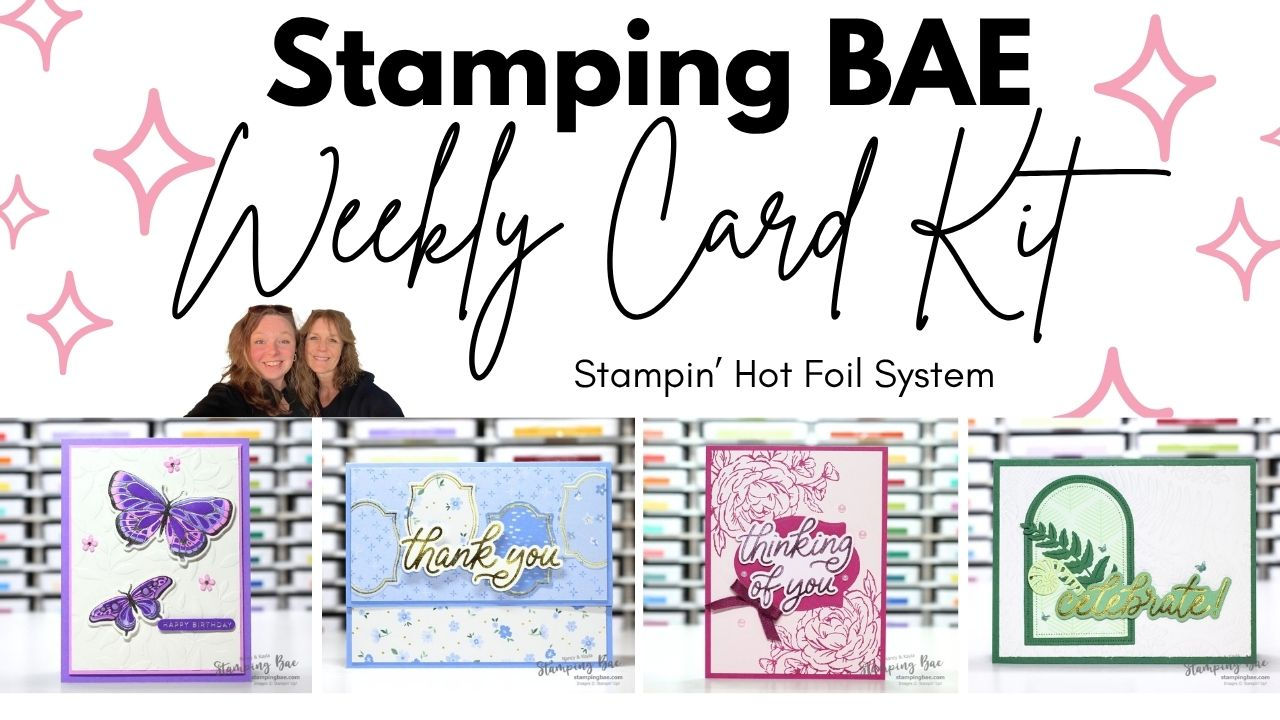 Hot Foil System Card Class Tutorials
