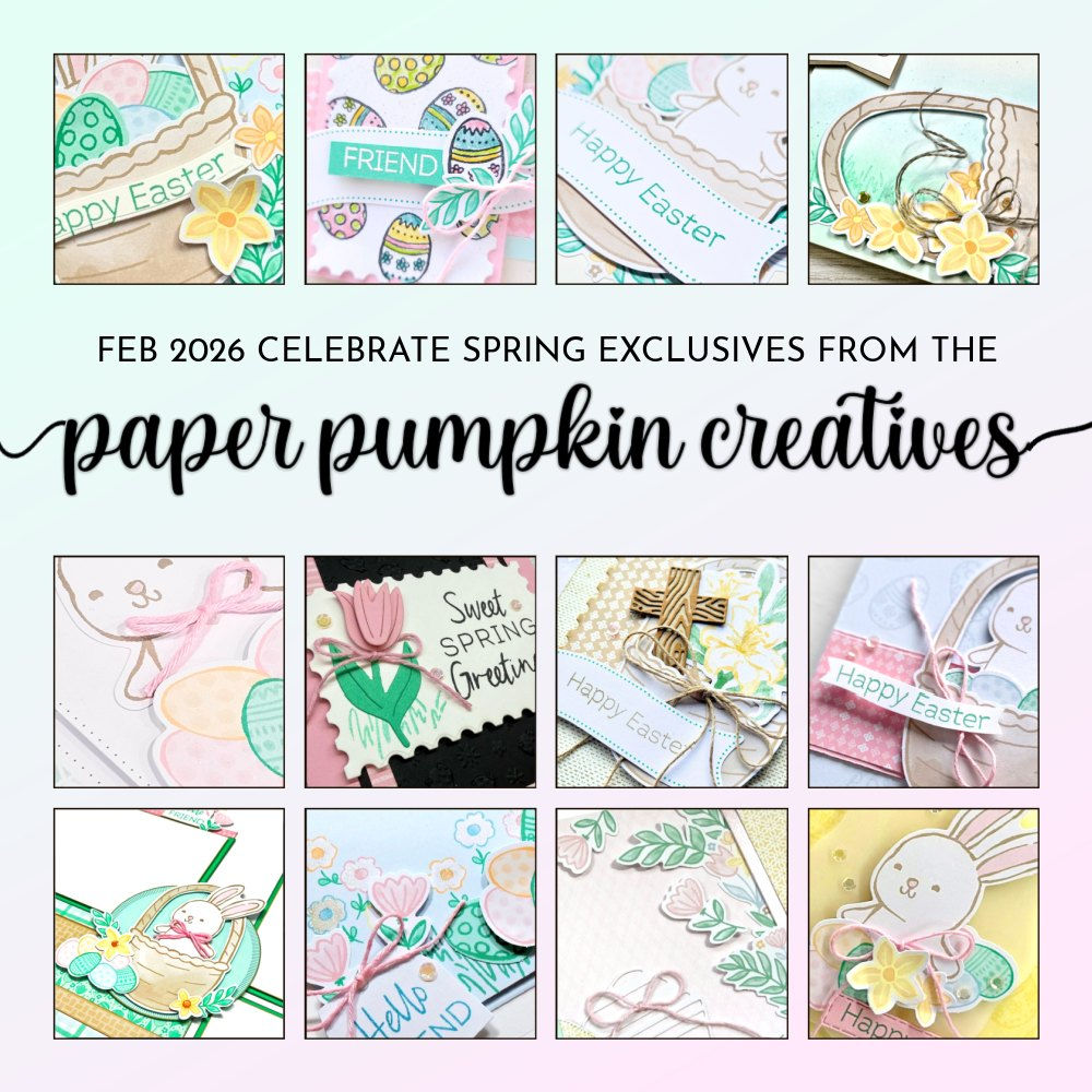 February 2026: Celebrate Spring Paper Pumpkin Alternatives