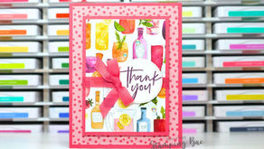 Bright & Cheerful Thank You Card with Fabulous Sayings