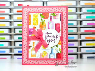 Bright & Cheerful Thank You Card with Fabulous Sayings