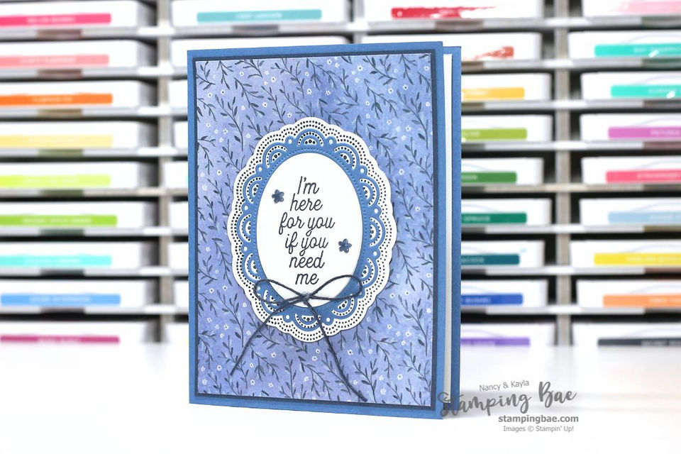 Scalloped Wishes + Secret Sea + Misty Moonlight = The Most Elegant Card Combo