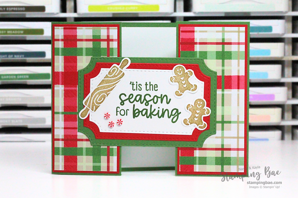 ‘Tis the Season for Baking – A Sweet Holiday Fun Fold Card