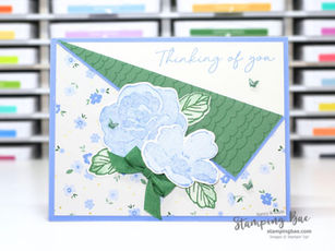 Thinking of You Card with Boutique Blossoms
