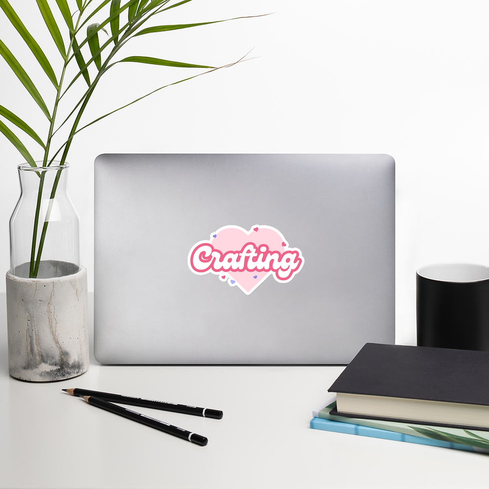 Thumbnail: Heart Crafting Bubble-free stickers