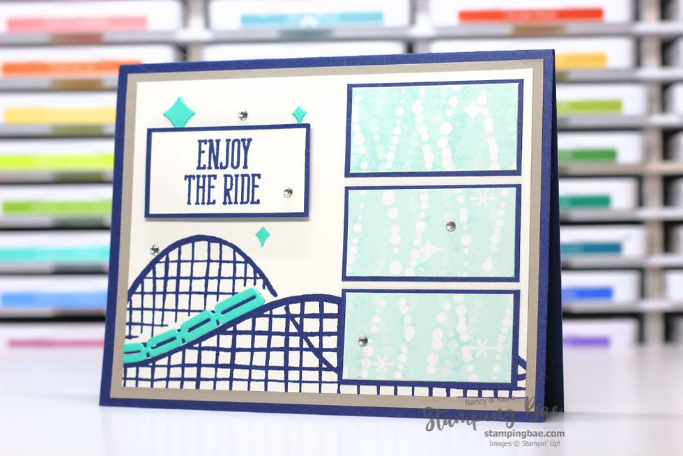 Boardwalk Fun Bundle Roller Coaster Card for Birthdays & New Adventures