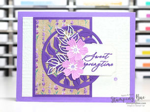 A Stunning Layered Card Using the Springtime Scenes Bundle