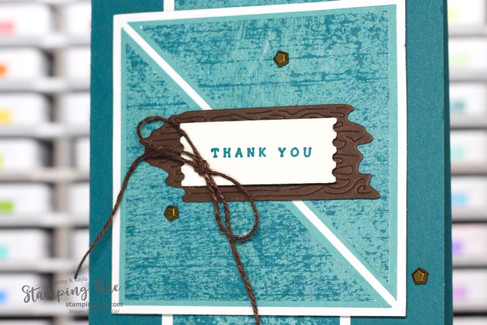 Nature’s Symphony Thank You Card Tutorial with Nature Walk Designer Series Paper