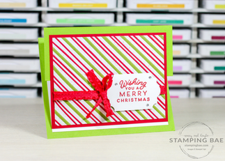 Gingerbread & Peppermint Suite Stampin' Up! Card and Project deas