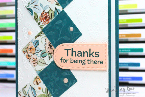 Simple Yet Stunning: Handmade Thank You Card Featuring the Pop-Up Petals Bundle