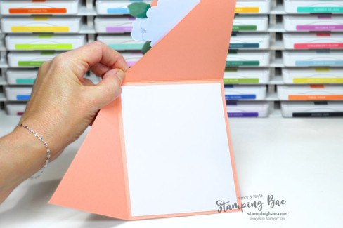Diagonal Floral Card with Bloom Boutique Suite
