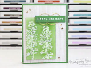 Brightest Glow Emboss Resist Technique Card