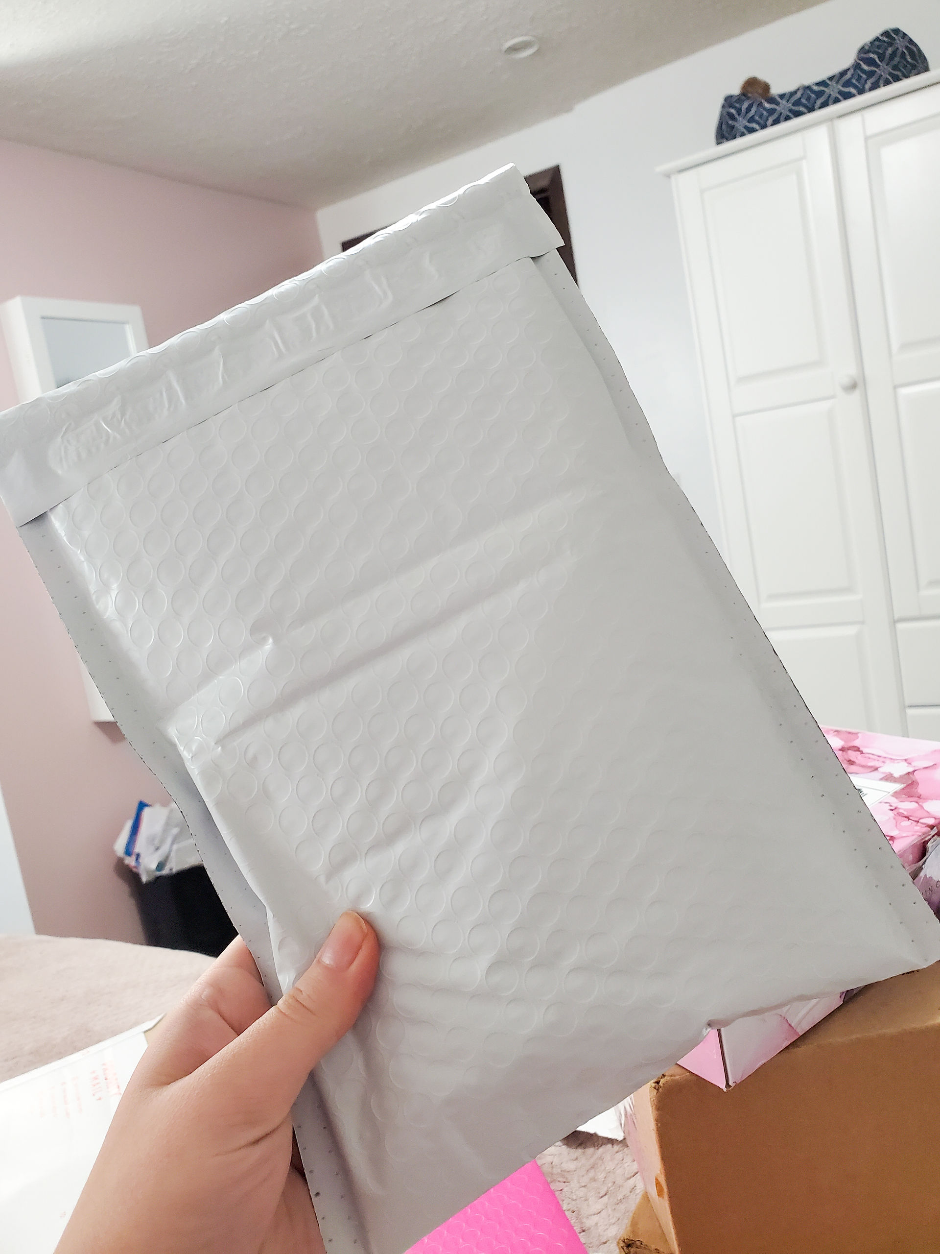 Bubble Package with Cardboard