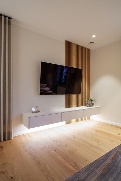 Parkettboden in Wohnzimmer verlegt von der Schreinerei Eisenschmid