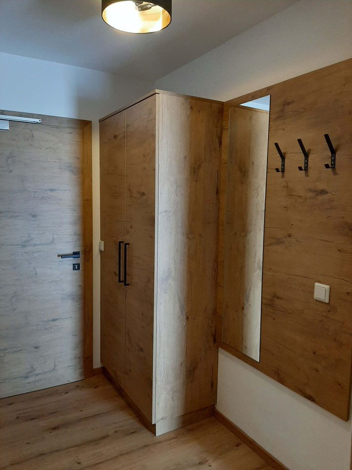 Cloakroom in apartment of Pension Ballwein