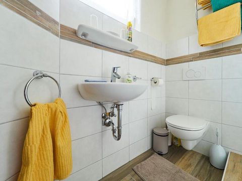 Badezimmer im Ferienhaus Krieglach