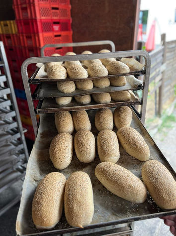 kleine Weißbrote gebacken in der Dotzheimer Bäckerei