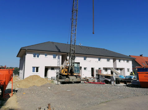 Bau eines Wohnhauses durch die STABILA Bau- und Handels GmbH