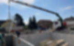 auf einer Baustelle der KIKO Transporte Mesic GmbH