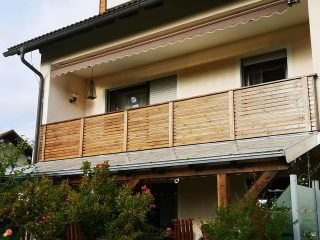 Balkongeländer der Zimmerei Maschauer