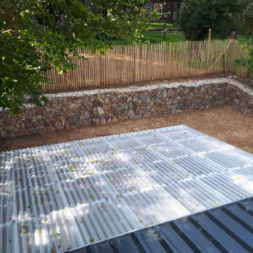 Trockenmauerwerk Gesamtansicht