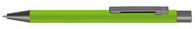 Druckkugelschreiber der Marke UMA Modell Straight Gum Hellgrün