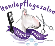 Logo vom Hundefriseur Happy Paws