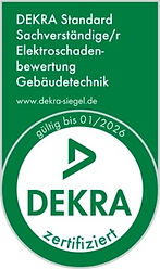 DEKRA-Zertifizierung Sachverständige/r für Elektroschadenbewertung