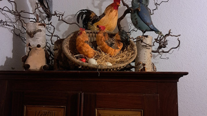 Dekoration im Gasthaus Singer