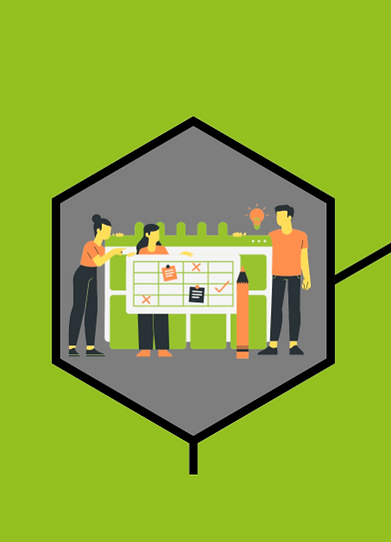 Designelement der BGM Buddys