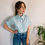 Miniatura: Camisa Buquê Amelie (com bordado)
