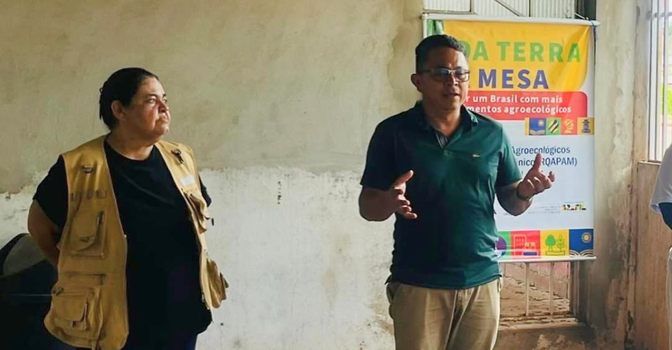 Técnicos do Projeto durante a capacitação