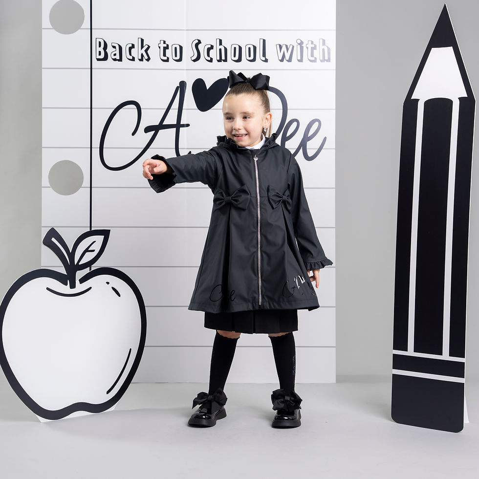 Thumbnail: Adee Black Raincoat Nova 