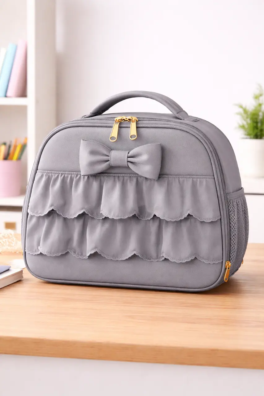Love & Learn Grey Lunchbag