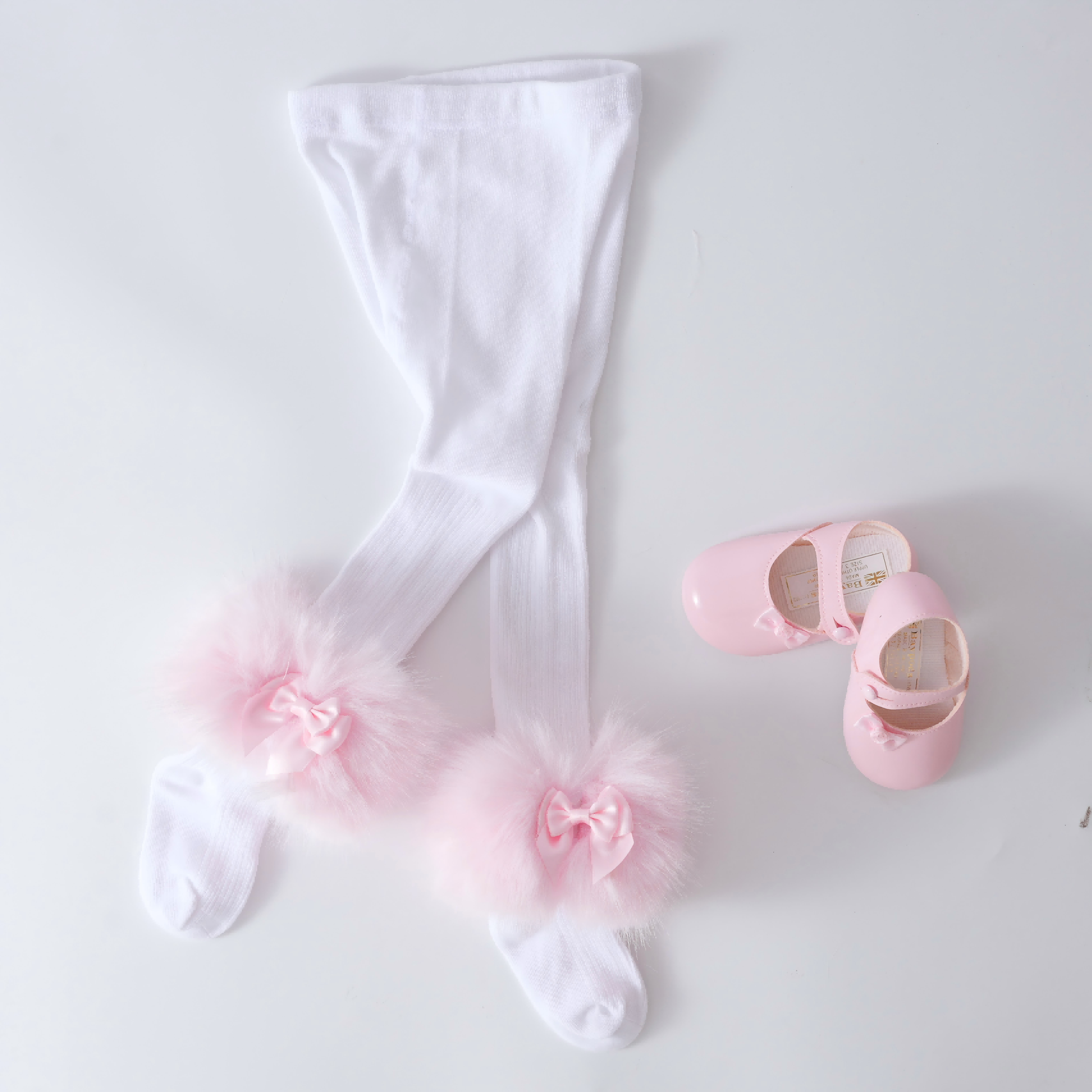 Eva Bella Fur Cuff Tights