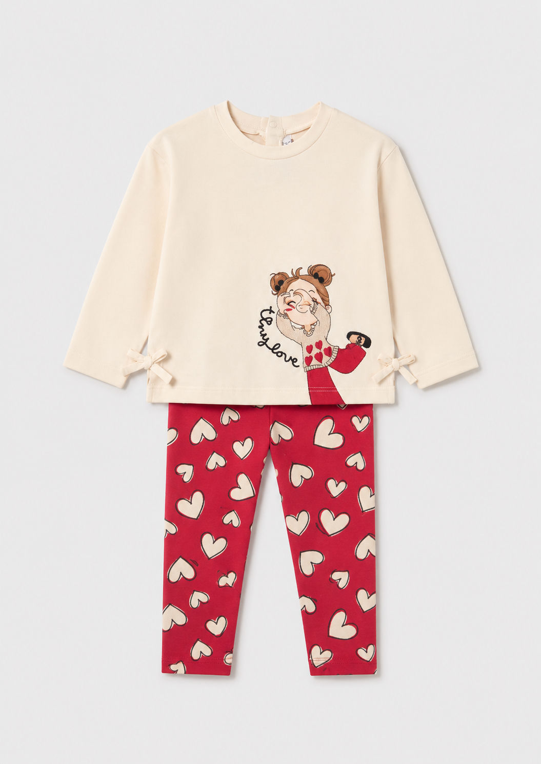 Mayoral Heart Outfit 2087