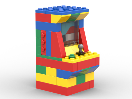 LEGO Arcade Cabinet that isn't AI Generated