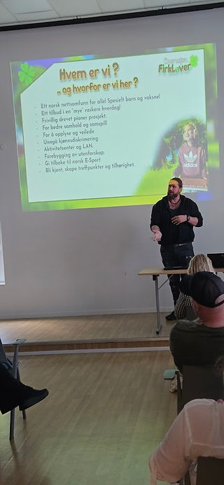 Foredrag på samlingen