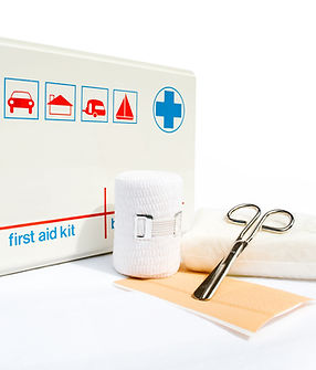 Articles de la trousse de premiers secours