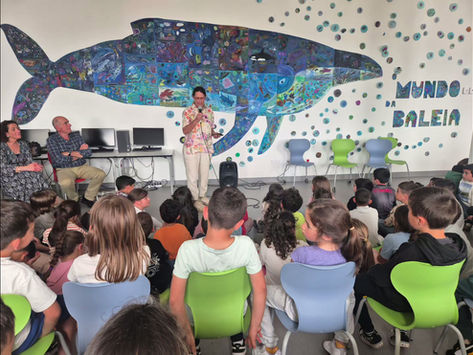 "O Mundo da Baleia: Onde as Crianças Dão Vida ao Imaginário"- CEAB