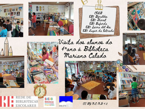 Visita dos alunos do 4.ºano ao Agrupamento