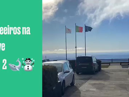 Segundo dia da atividade na Serra da Estrela. - Baleeiros da Atouguia