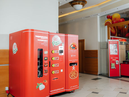 Enjoy Freshly Baked Pizza at Galerija Centrs