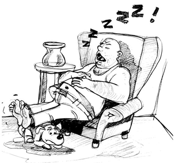 Couch Potatoes Face Higher Dementia Risk