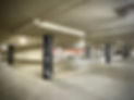Column repair in parking garage using SRS 600 Uni-Directional Carbon Fiber