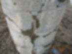 Cracked Concrete Column being treated in SRS-4000 Concrete Guard Chemical Strengthening Treatment
