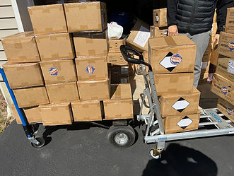 Boxes, Hand Sanitizers, Covid, Work, Donation, Charity, Local Community, Corona Virus, Relief, Help,