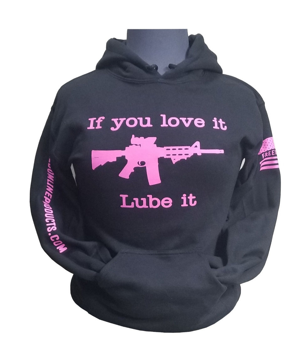 Thumbnail: Hooded Sweatshirt "If you Love it Lube it"