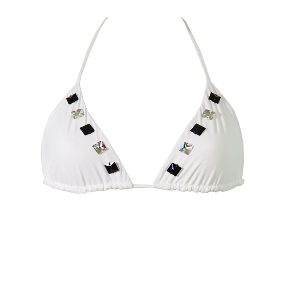 Thumbnail: White Swarovski Bikini