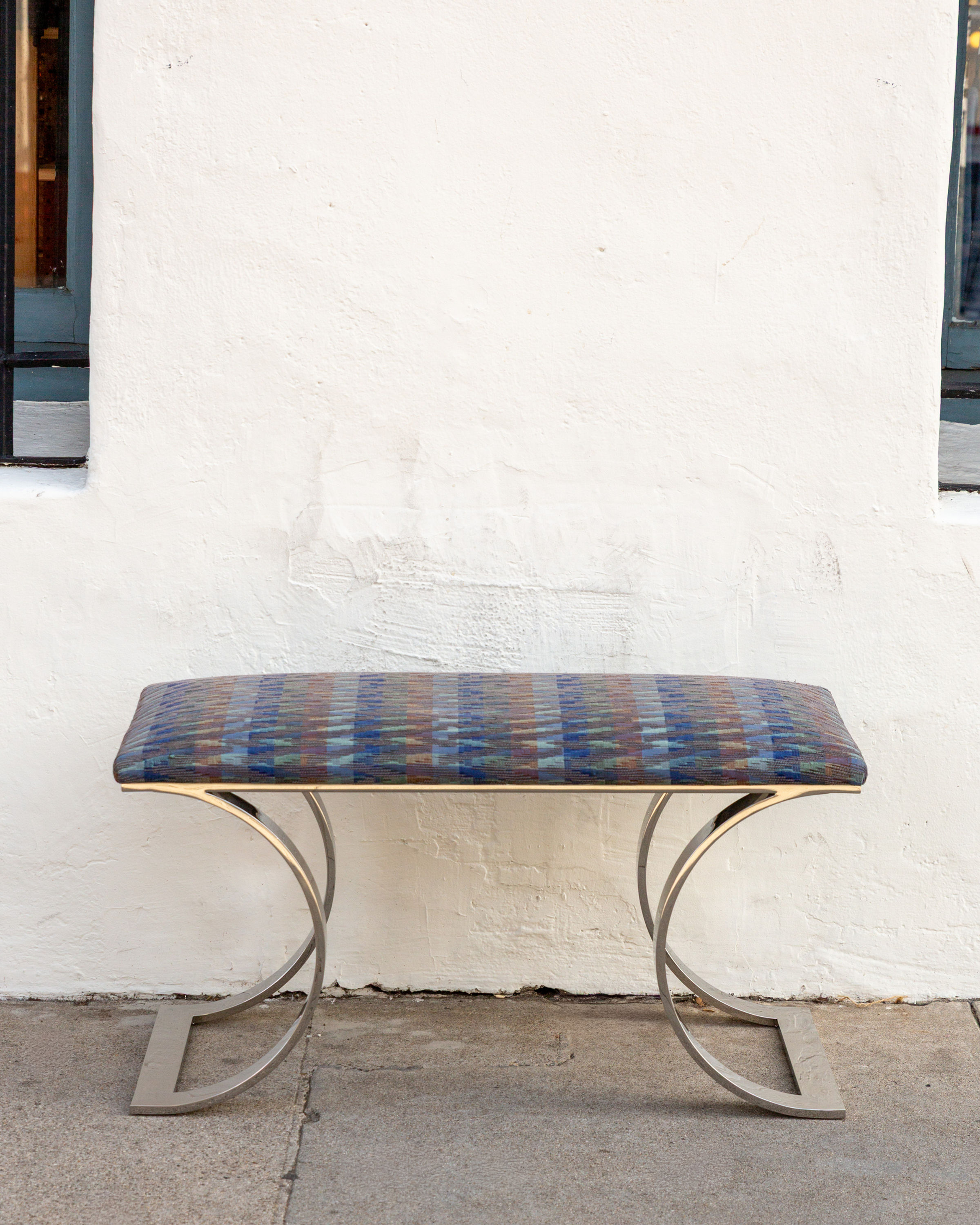 Vintage 1970s Karl Springer Bench