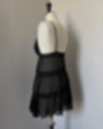 Miniature : Robe courte volantée "Cylia" légère en dentelle